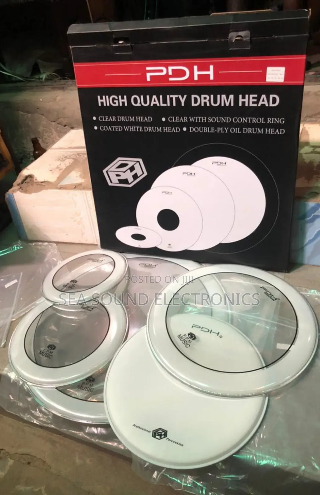 PDH Drum Vellom Complete Set