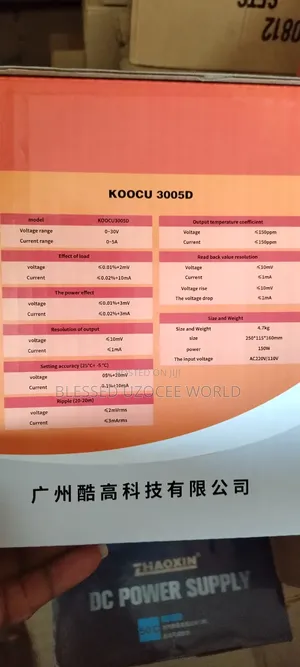 Koocu 3005d Digital Dc Power Supply Professional Tool Device
