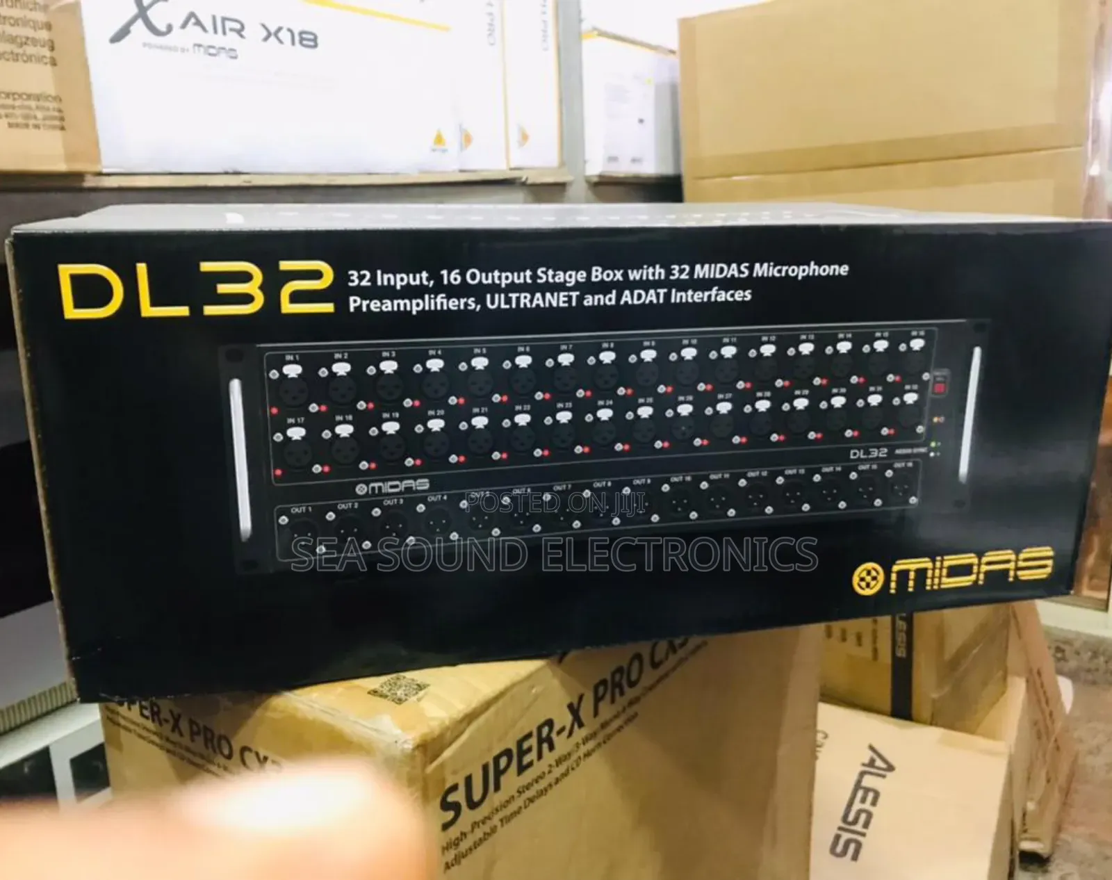 Midas Dl32 Stage Box
