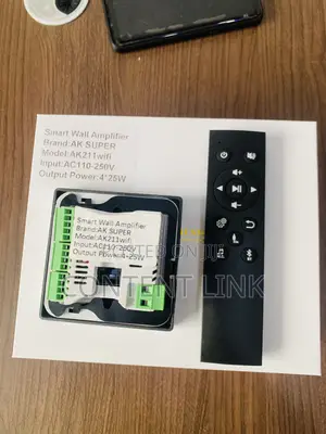 4inches Inwall Internet/Tuya Keypad Amplifier