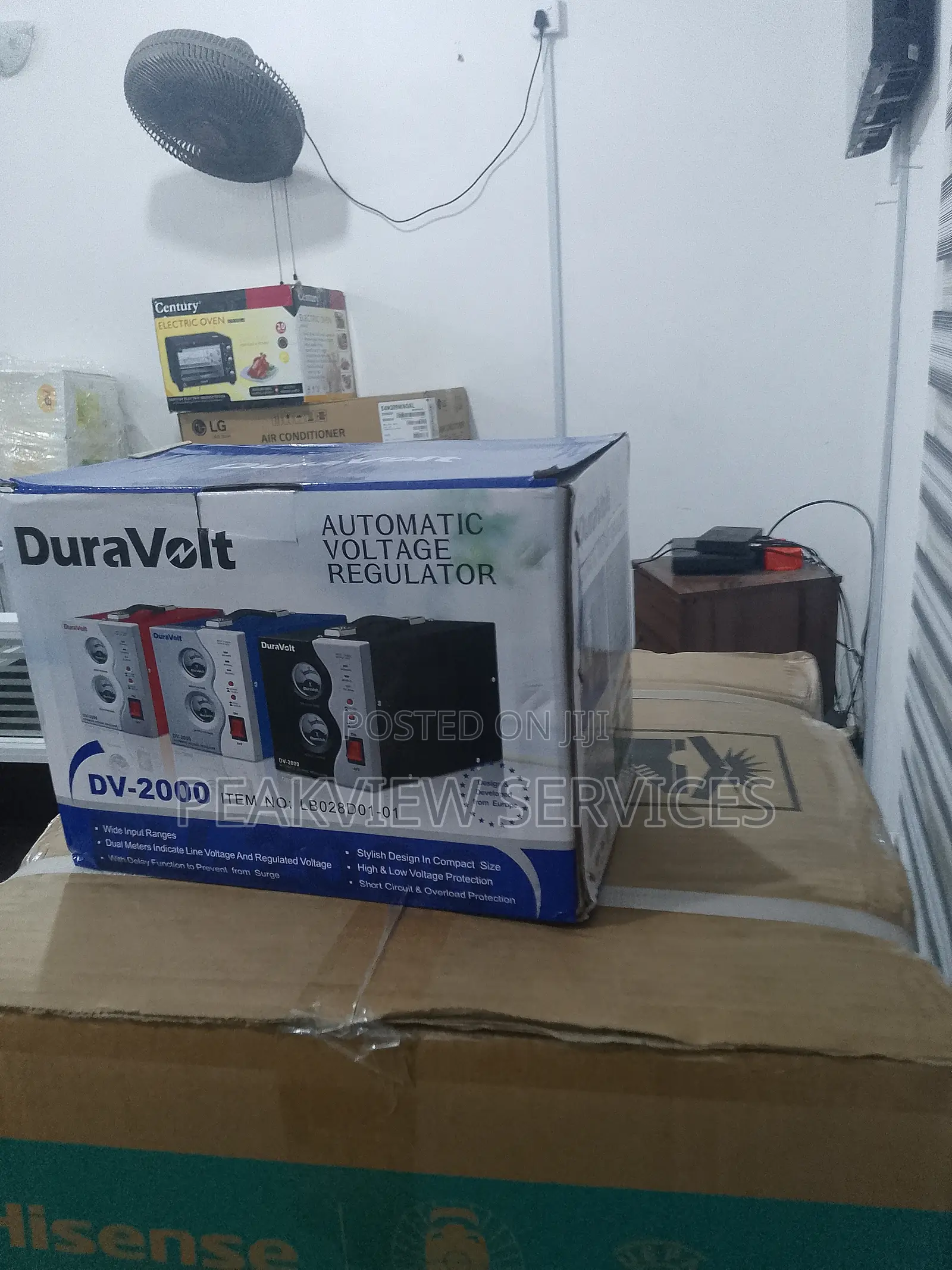 Voltage Range (110v to 285v) Dv-2000 Duravolt Regulator
