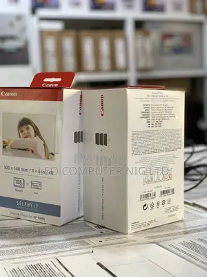 Canon Selphy Cp1000 108sheets of Paper + Ink