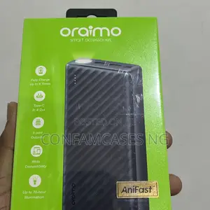 Oraimo 30000mah 15w Powerbox 300 Lit