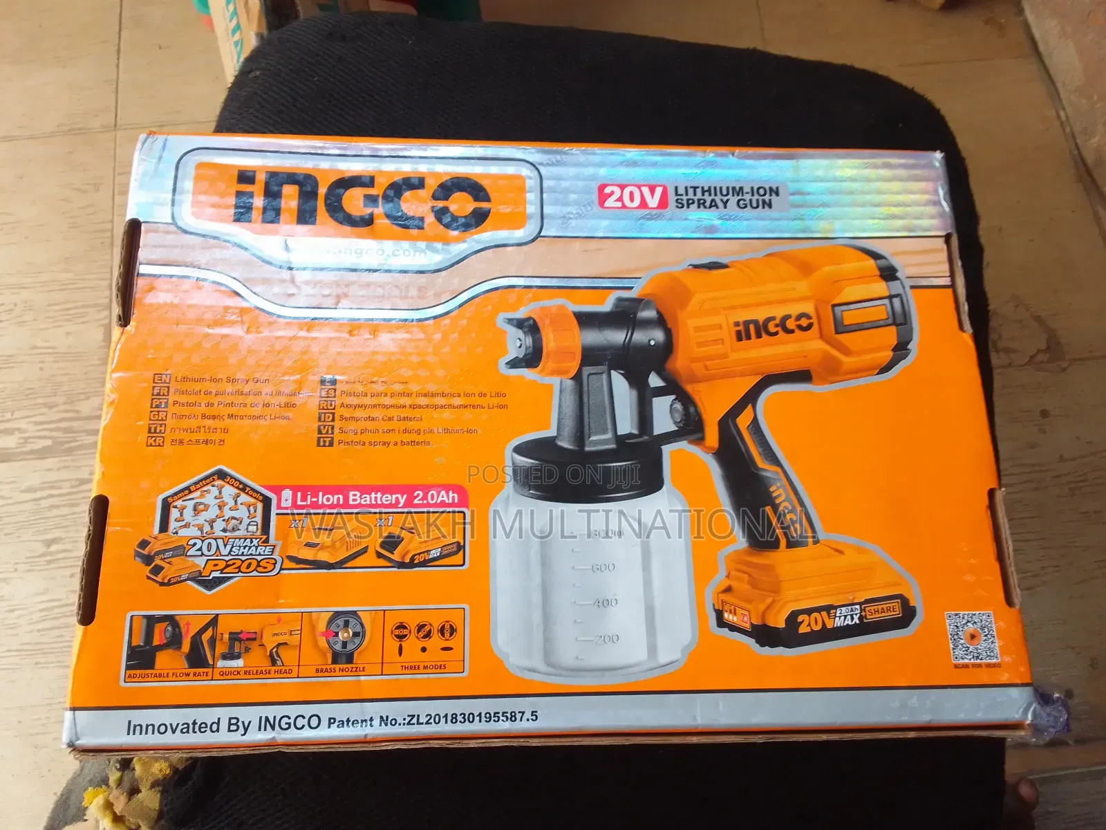 Cordless Spray Gun 20v