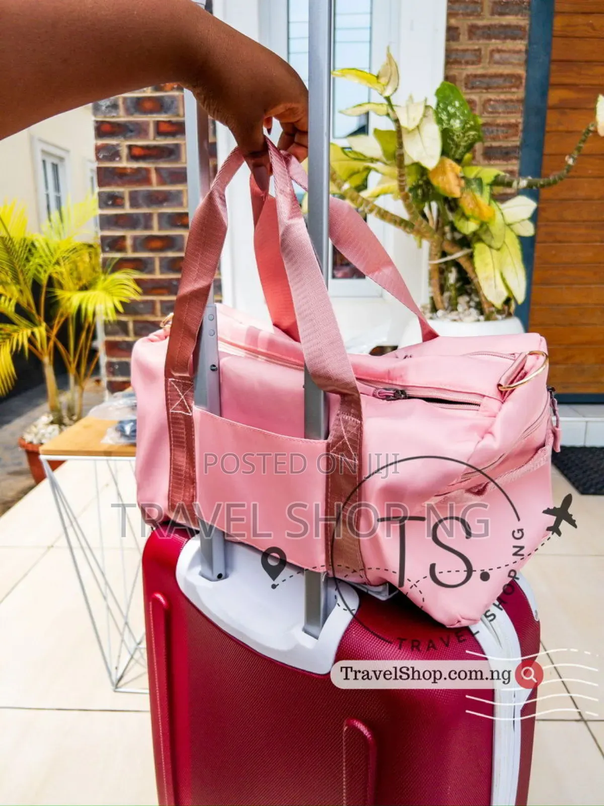 Lightweight Duffel Bag With Shoe Compartment