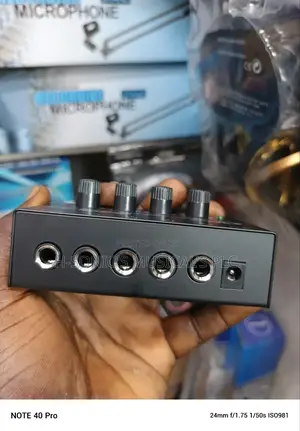 U-Phine Headphone 4 Channel Amplifier