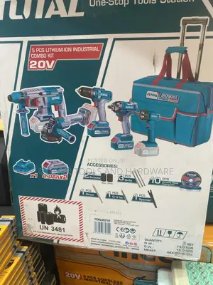 5pcs Lithium Ion Combo Kit