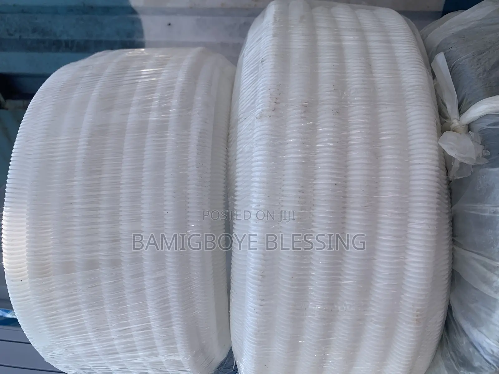 White Condex Pipe