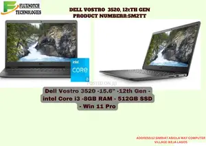 New Laptop Dell Vostro 3520 8GB Intel Core I3 SSD 512GB