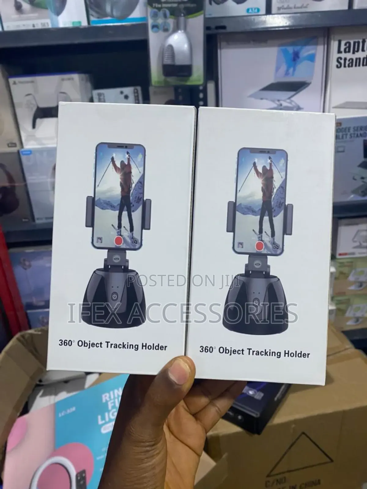 360° Rotation Auto Face Object Tracking, Phone Camera Holder