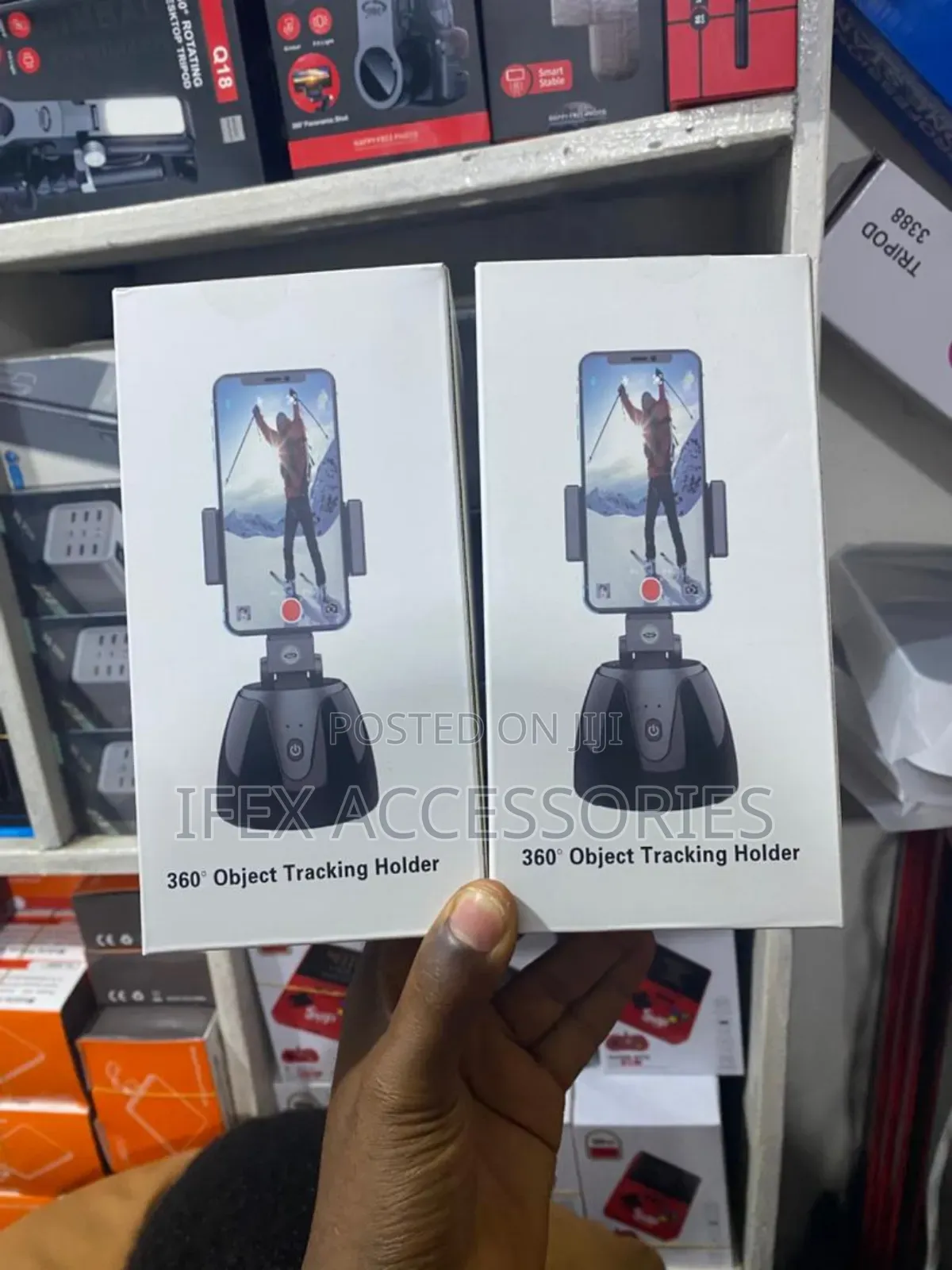 360° Rotation Auto Face Object Tracking, Phone Camera Holder