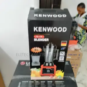 Quiet and Smooth Kenwood 4L 9000W Blender With Double Cup