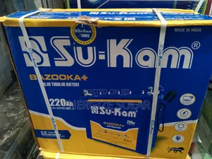 18 Months Warranty 12v 220ah Sukam Tubular Battery
