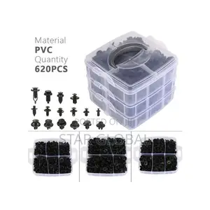 Mixed Fixing 620pcs Car Retaining Body Rivet Bumper Clip