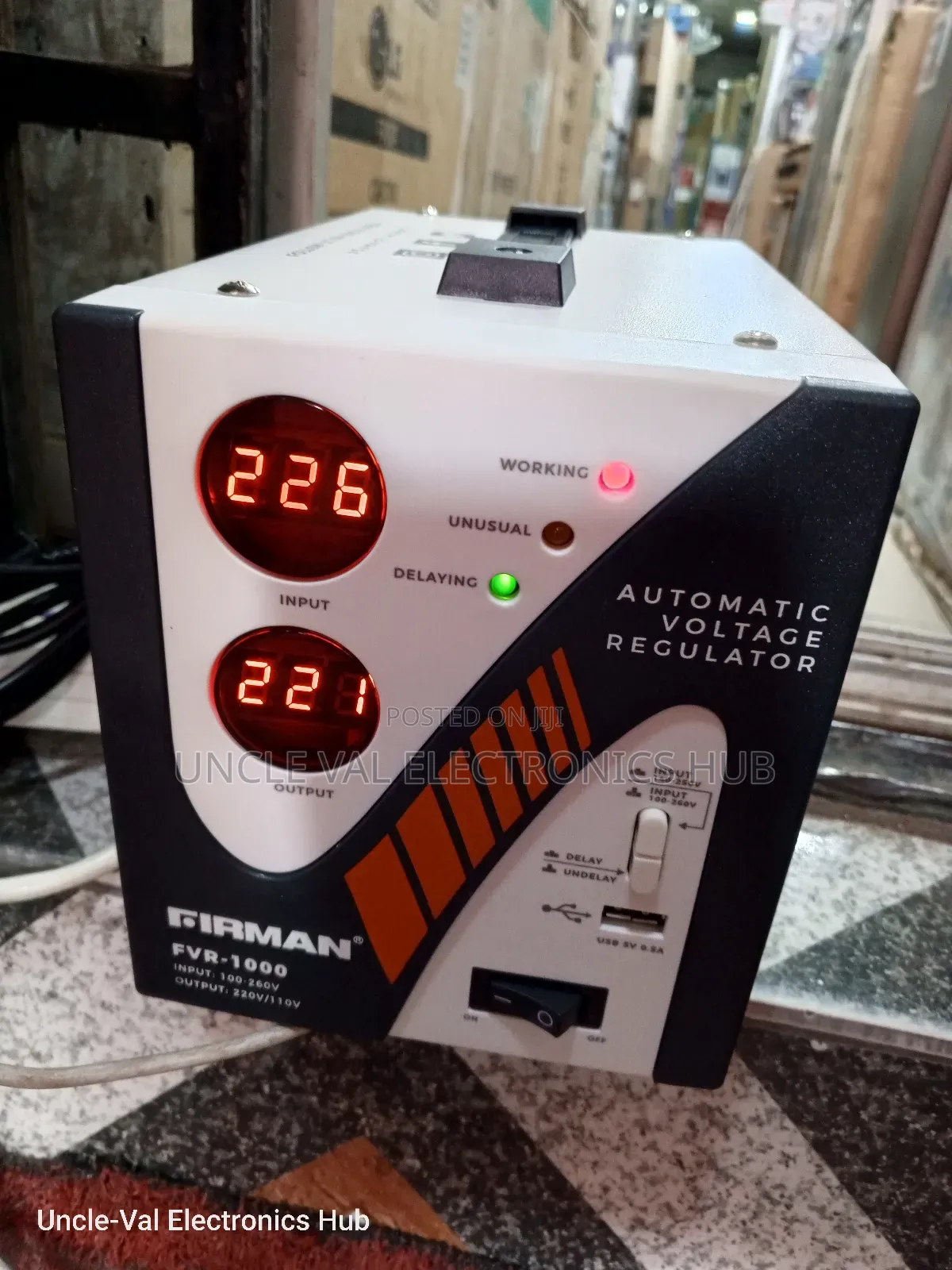 Firman 1000W Voltage Stabilizer
