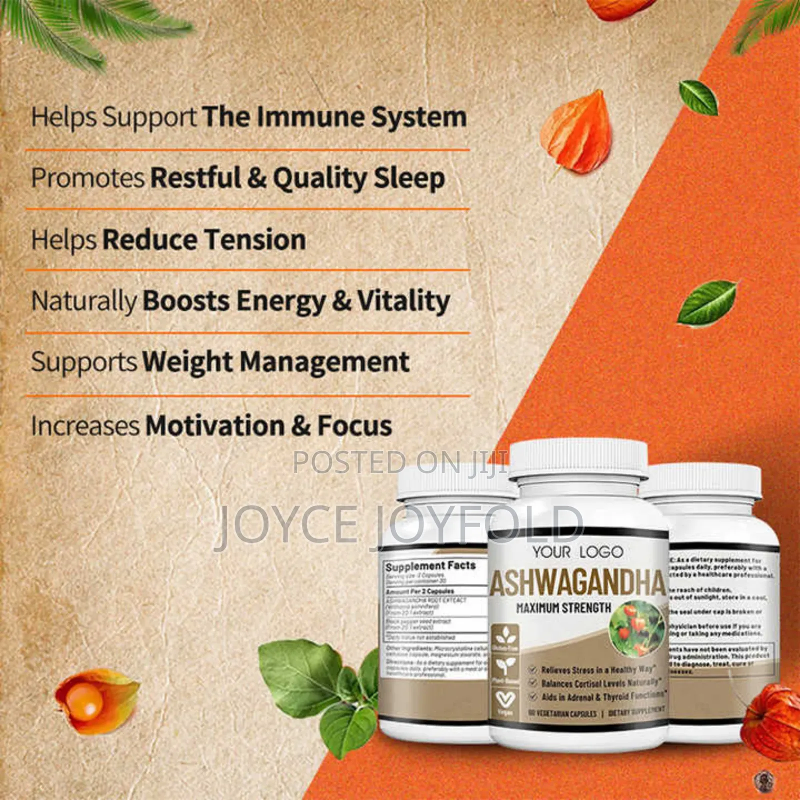 Ashwagandha: For Calmness, Good Sleep, Relaxed Mind