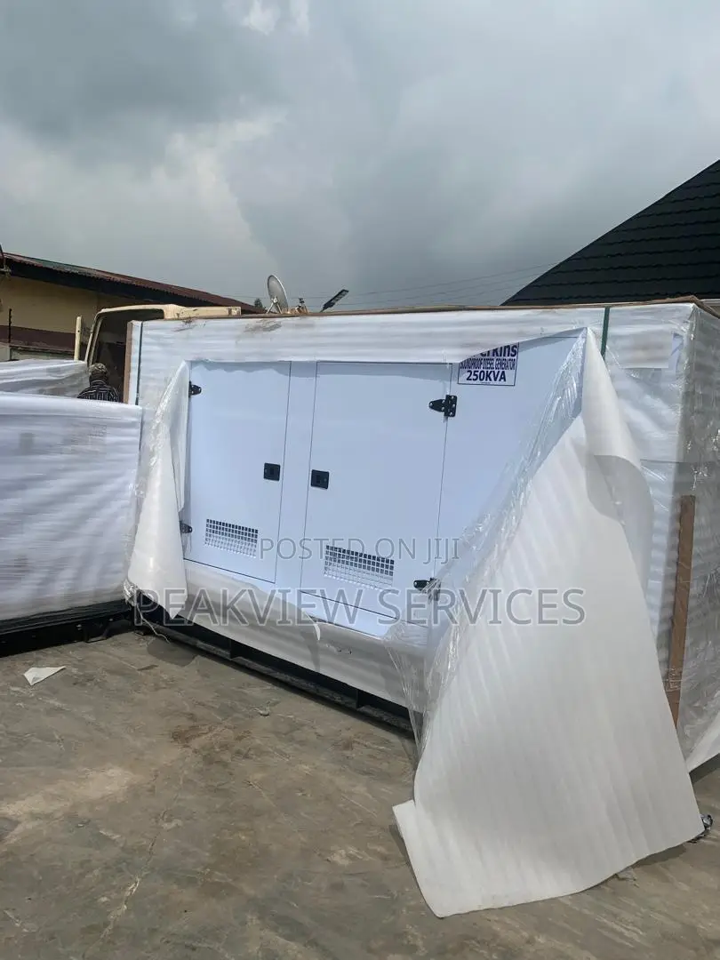 Rated Frequency 250kva Perkins Soundproof Diesel Generator