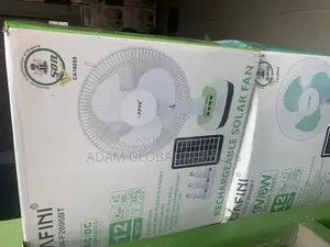 Rechargeable Solar Fan
