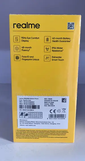 New Realme C61 128 GB Gold