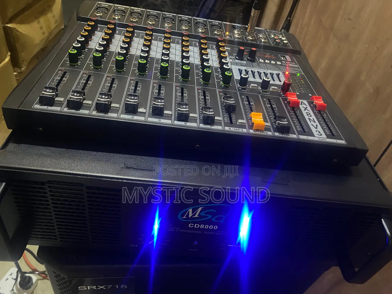MSD Power Amplifier CD8000