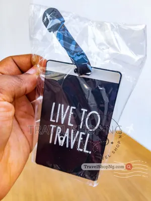 Black Luggage Tags