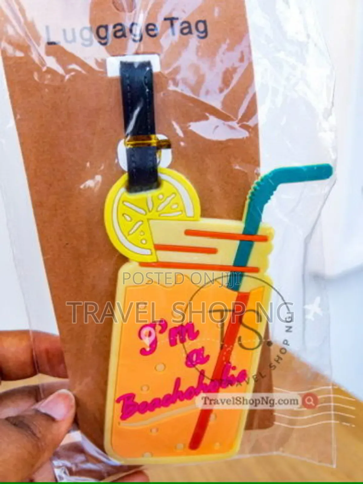 Yellow Luggage Tags
