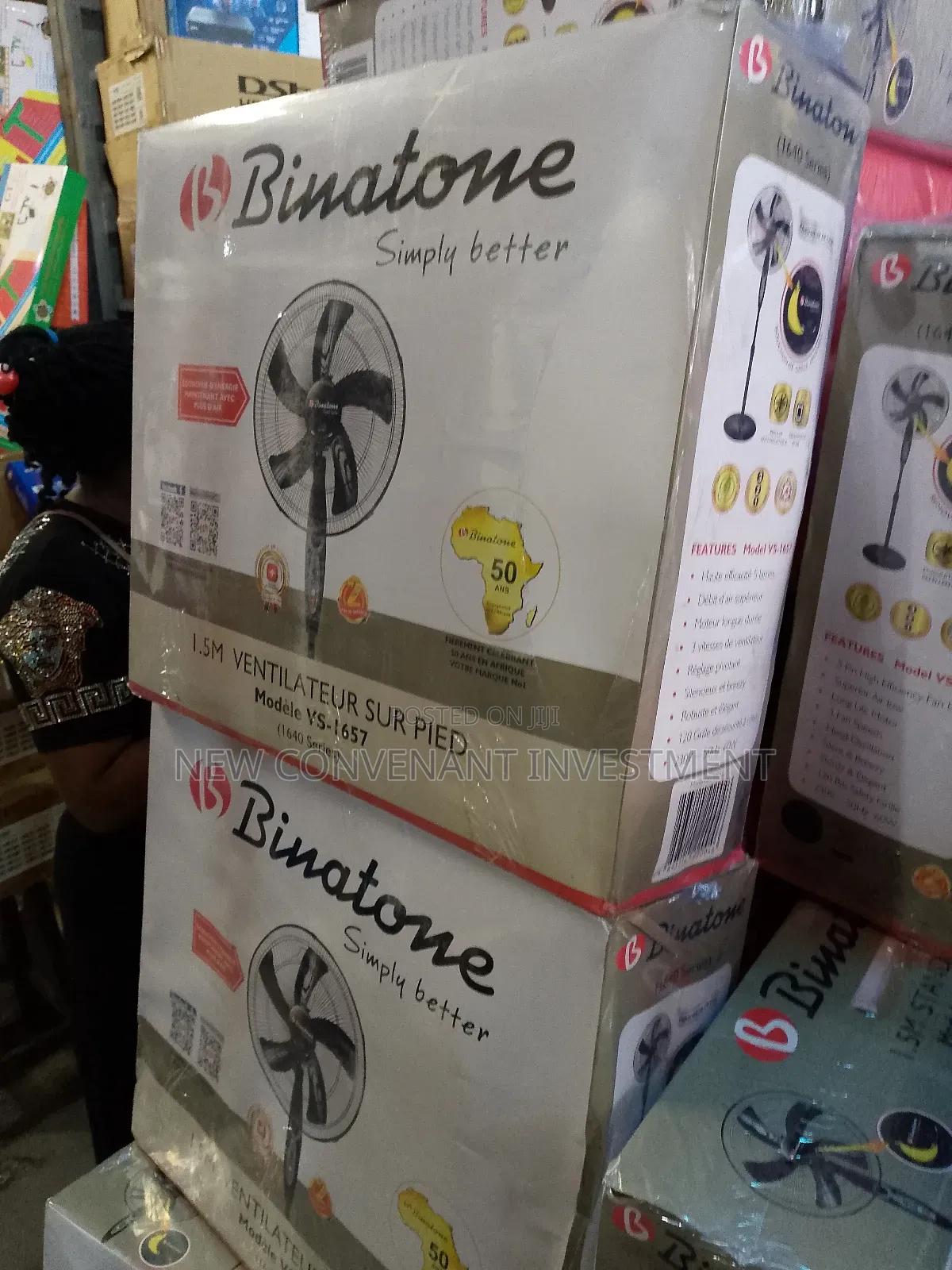 Original Binatone Standing Fan