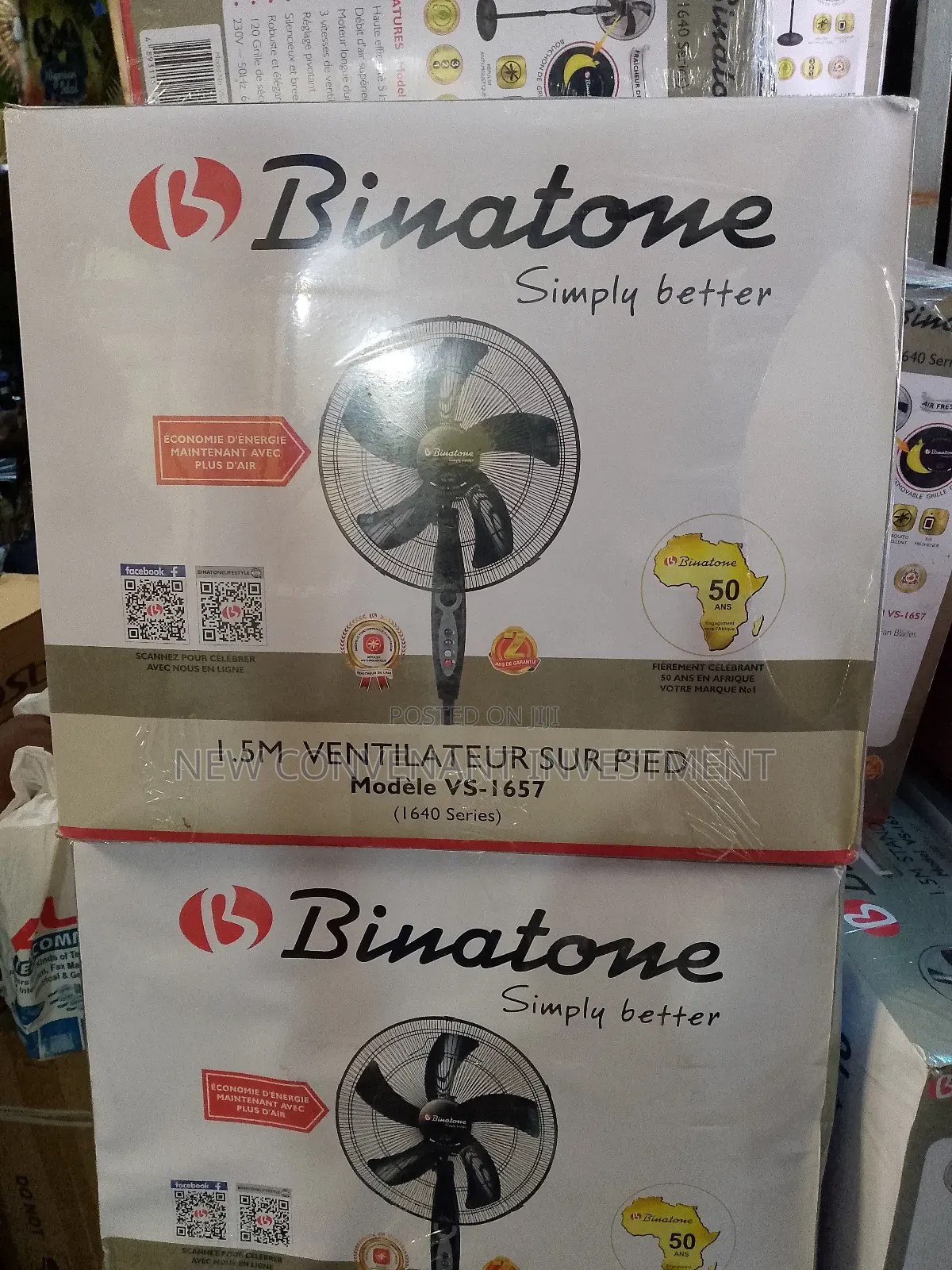Original Binatone Standing Fan