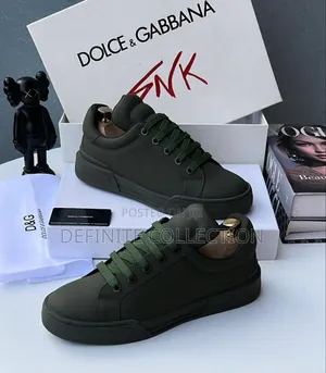 DOLCE GABBANA Top Notch Sneakers By