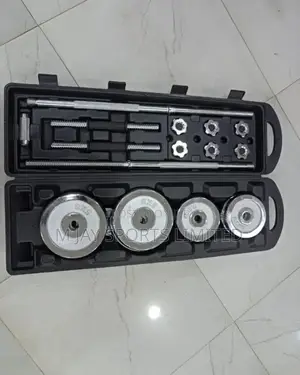 50kg Chrome Barbell and Dumbell Set