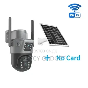 Dual Lens 4g Solar Powered Ip Camera