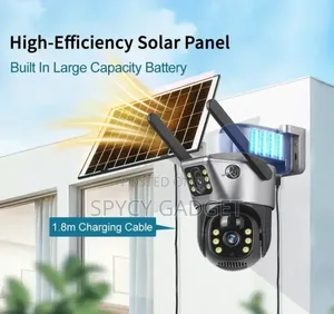Dual Lens 4g Solar Powered Ip Camera