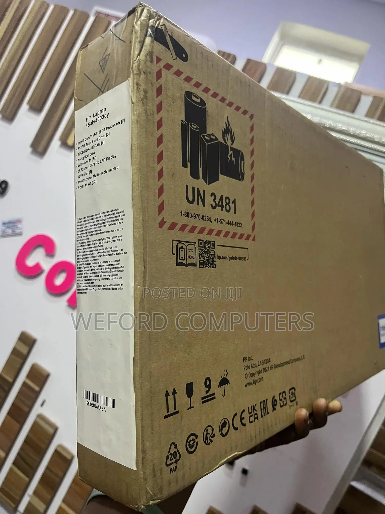 New Laptop HP 15 12GB Intel Core I5 SSD 512GB