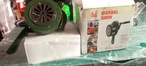 Manual Siren, Hand Held, Small Size