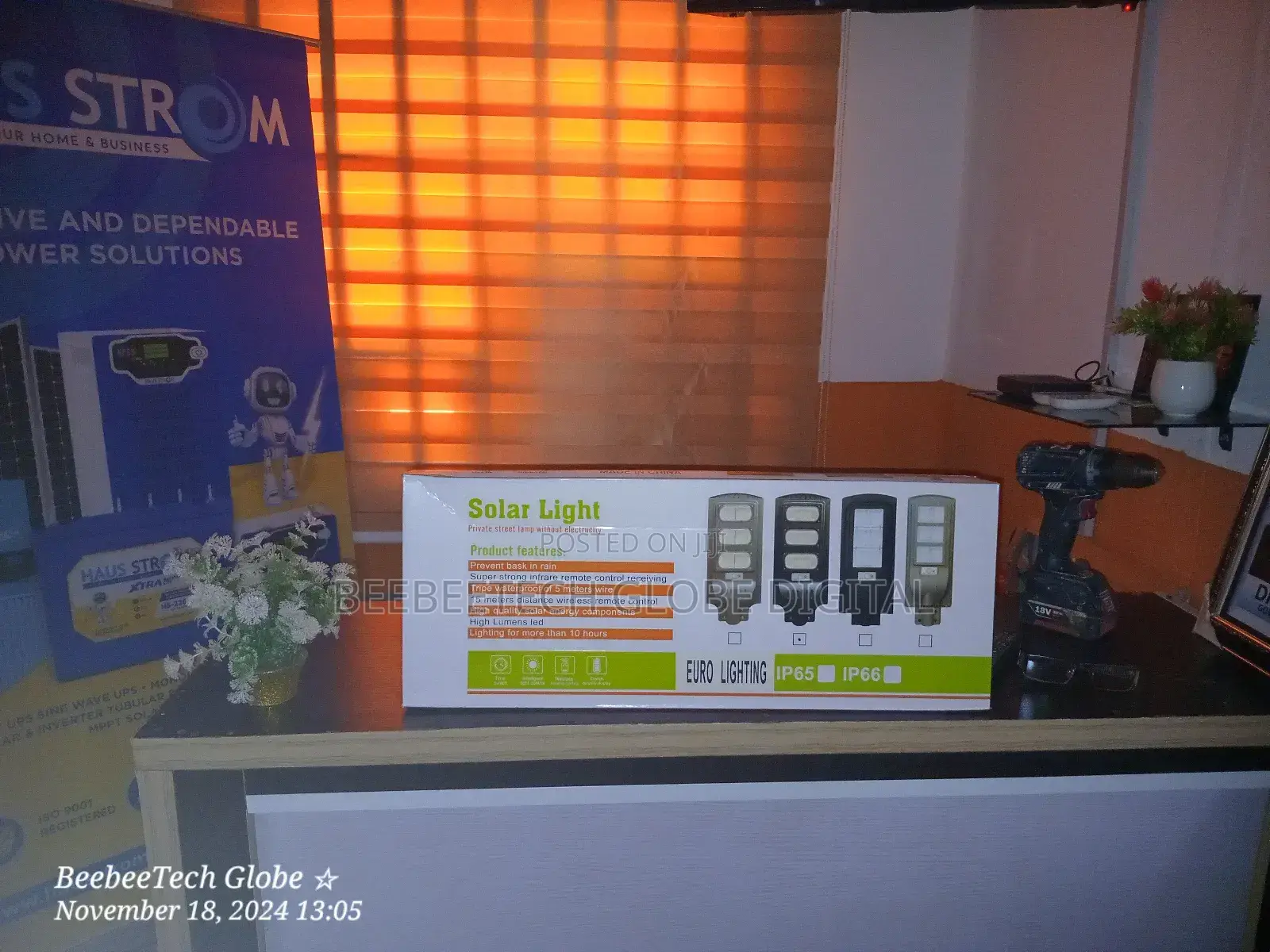 150w Solar Street Light