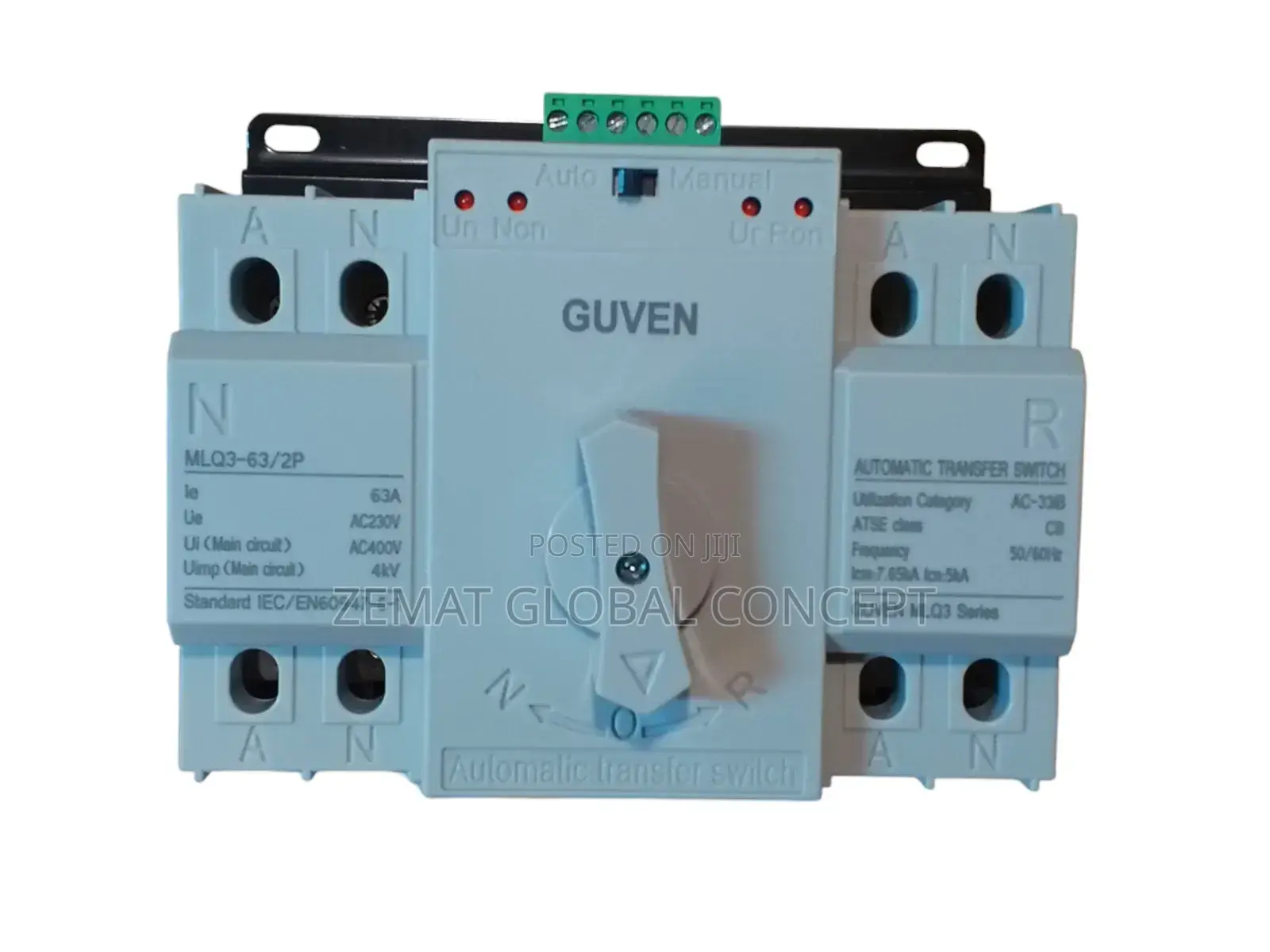 63A Automatic Transfer Switch Single Phase