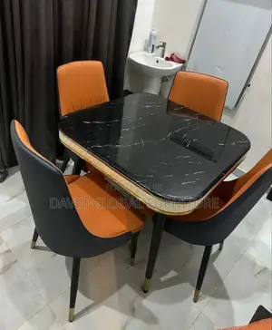Marble Top Dining Table