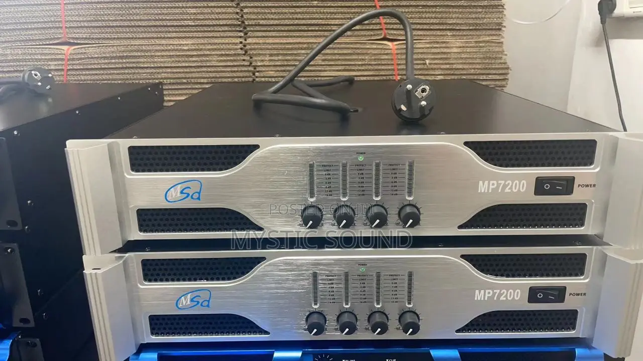 MSD Mp7200 4channels Power Amplifier