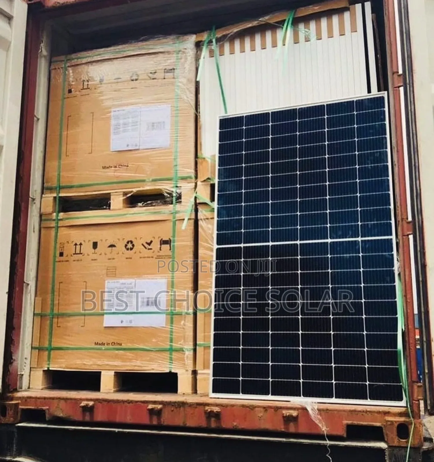 550watts Mono Solar Panel. Available With Warranty