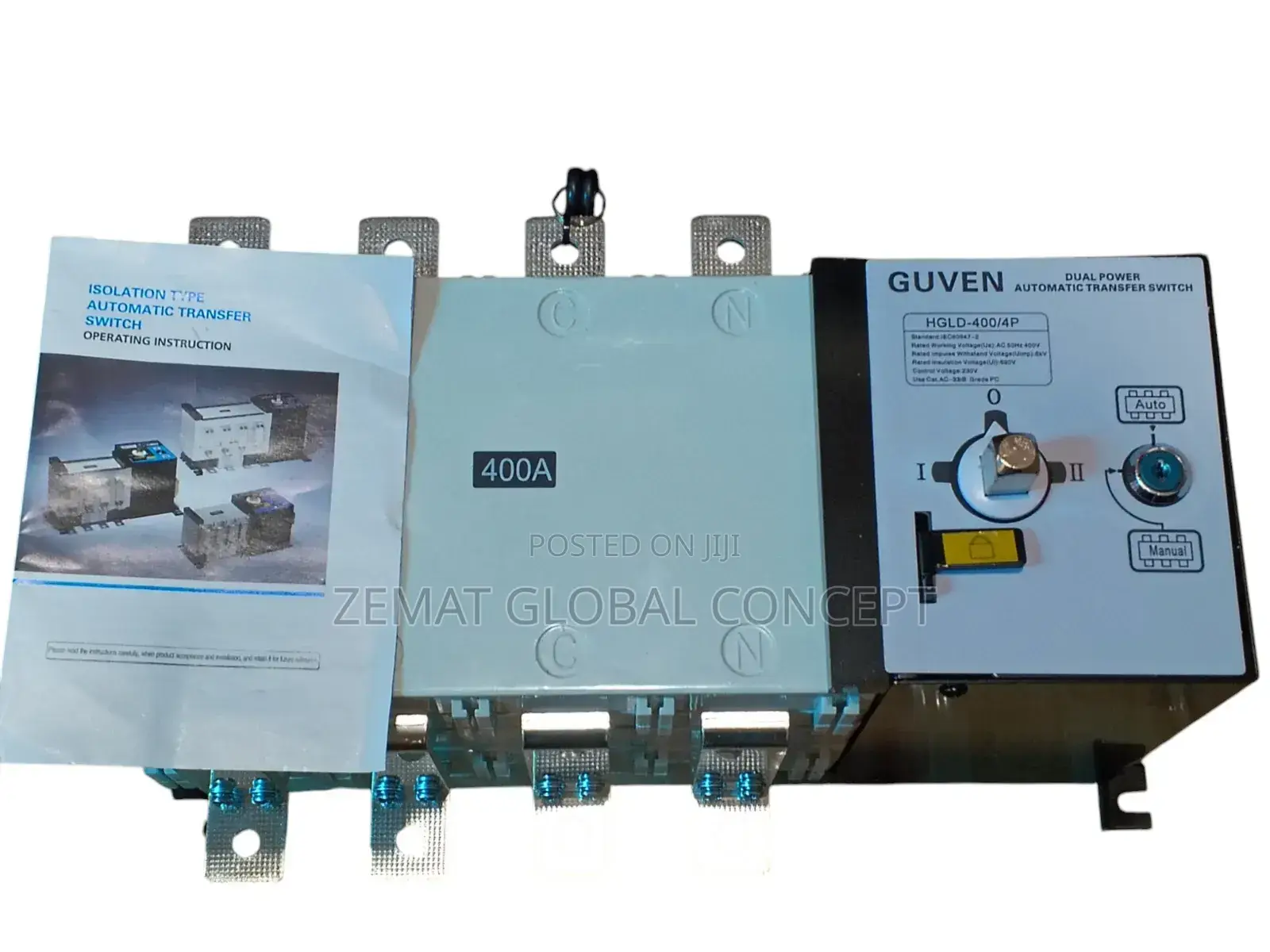 400A Heavy Duty Automatic Transfer Switch 3phase
