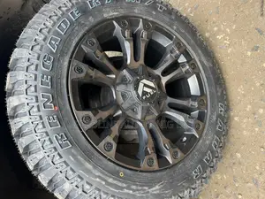 Complete Set of Rims and Tyres Toyota Tundra 2023 Model