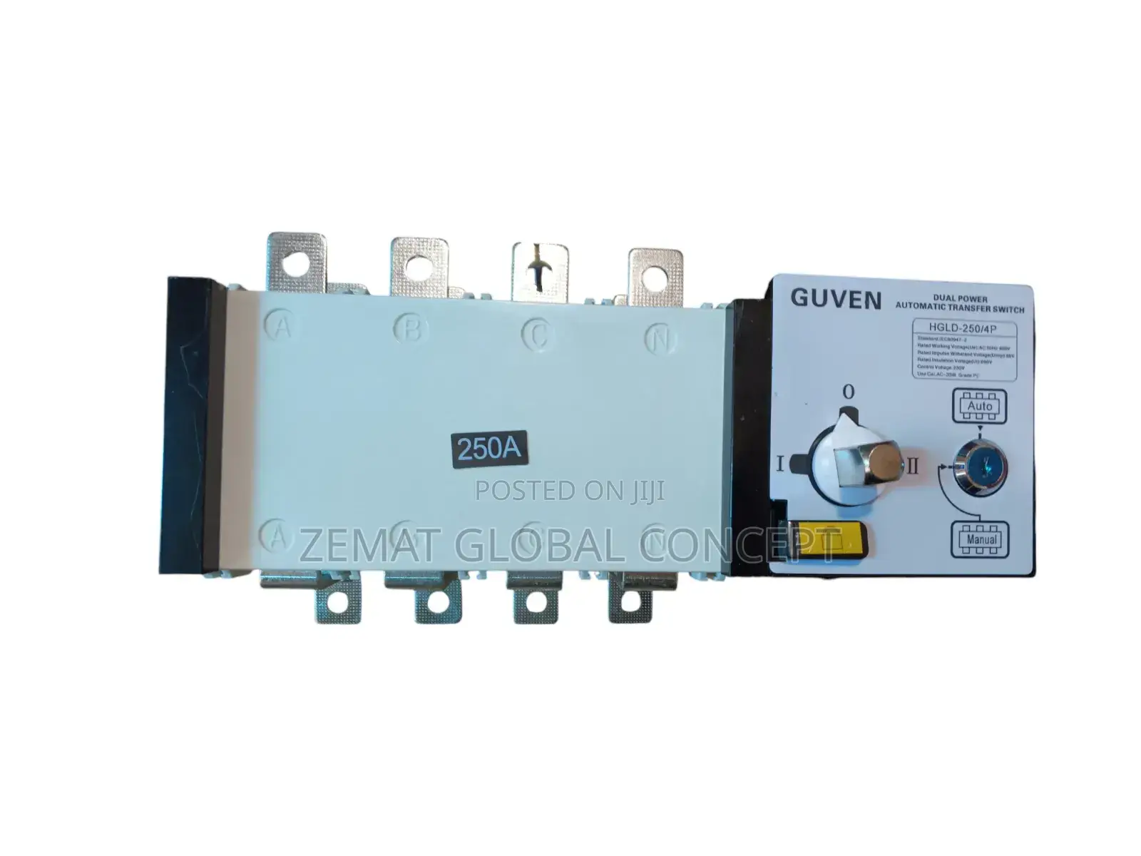 250A Heavy Duty Automatic Transfer Switch 3phase