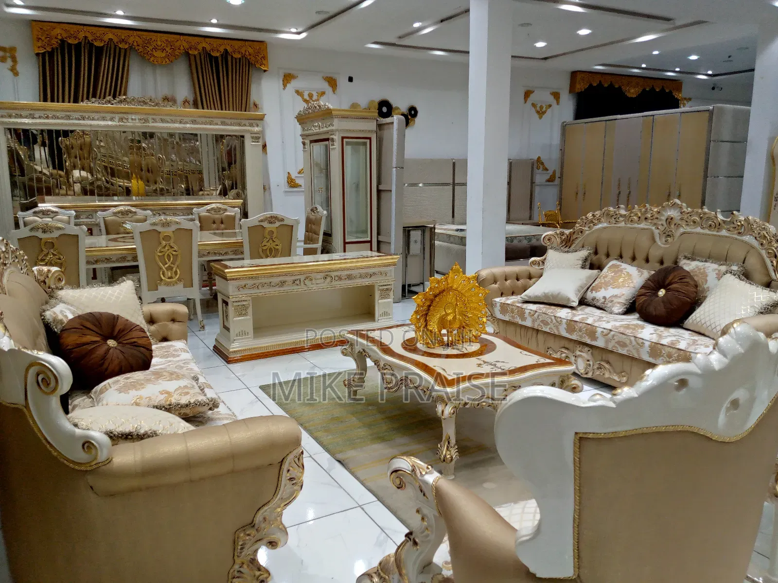 Turkish Chair, Dinning Table, Dressing Mirror and Wine Bar