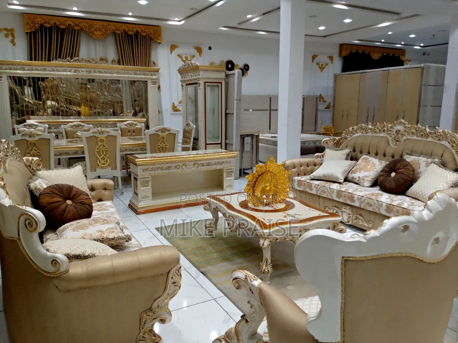 Turkish Chair, Dinning Table, Dressing Mirror and Wine Bar