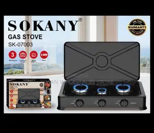 Sokany Gas Cooker (3 Face)