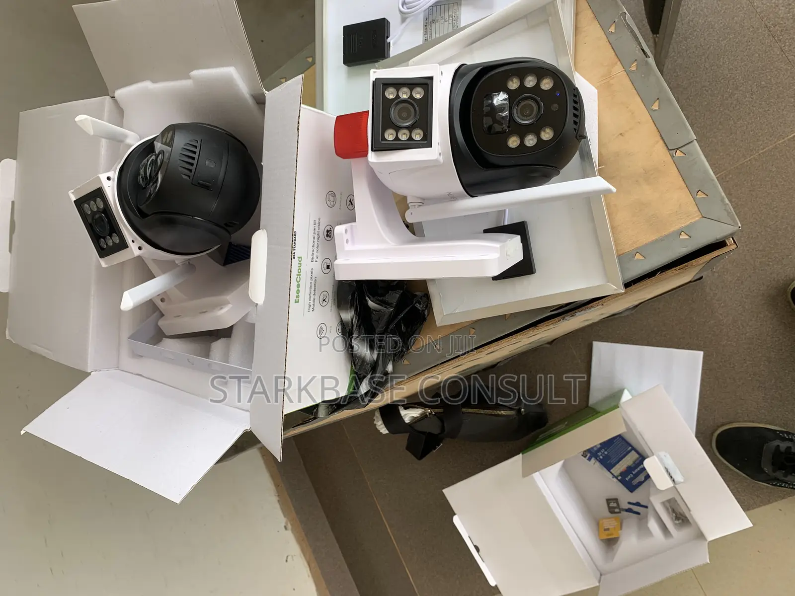 Security CCTV Camera(Solar and Static)
