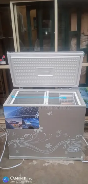 Lg 400liter Solar Chest Freezer (65w) Energy Saving 5years