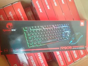 RGB Rechargeable Wireless Gaming Keyboard and Mouse Combo