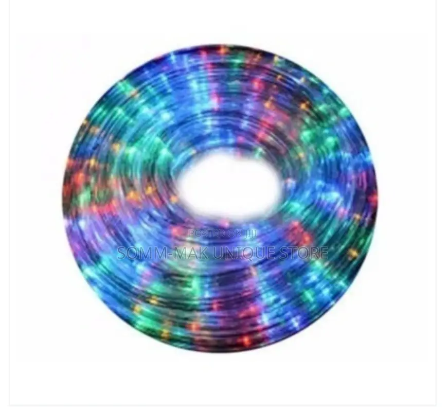 Multicolor Christmas Rope Light - 10m