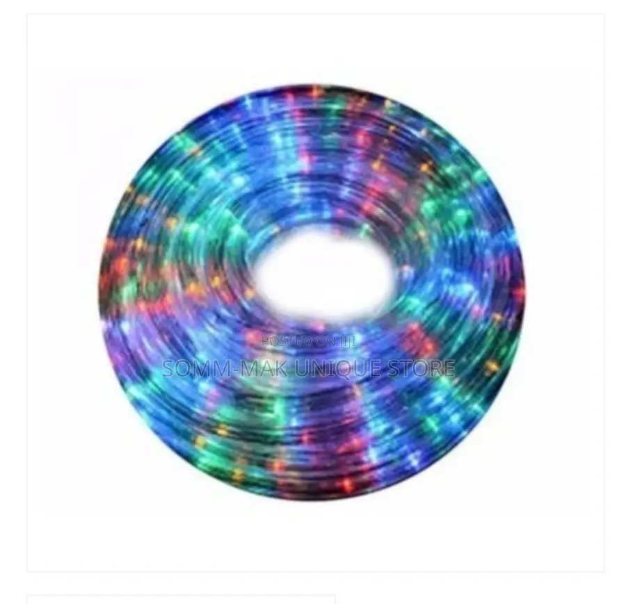 Multicolor Christmas Rope Light - 10m